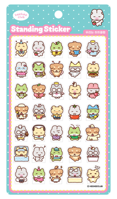 HiHi Club Standing Sticker - We Are HiHi Club