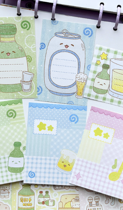 Moya Factory Sulcheong Mangcheong Matte Paper Sticker Pack