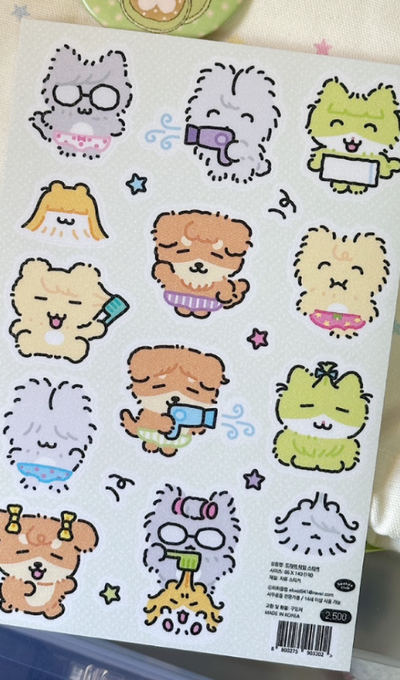 Hihi Club Dry Time Sticker