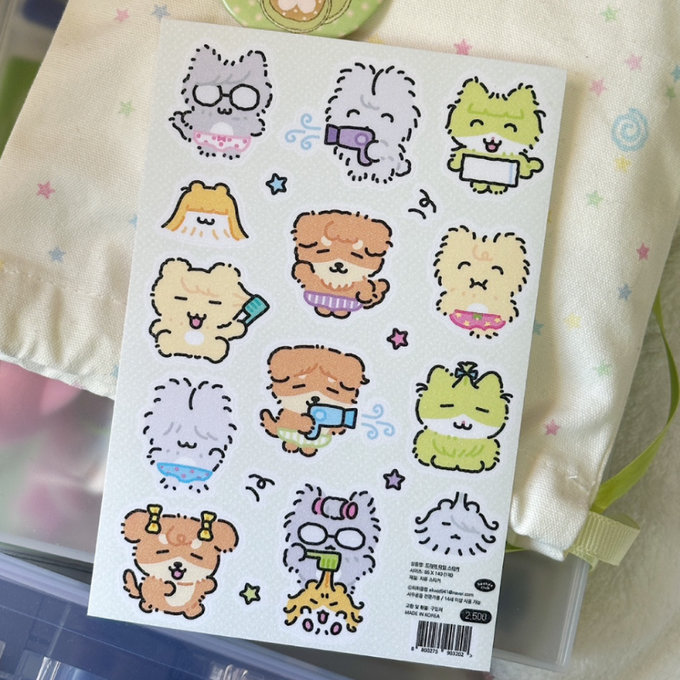 Hihi Club Dry Time Sticker