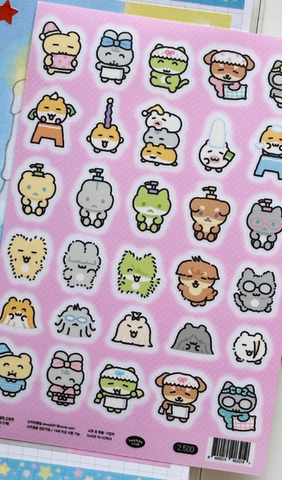 HiHi Club Ddodeuk Daily Sticker