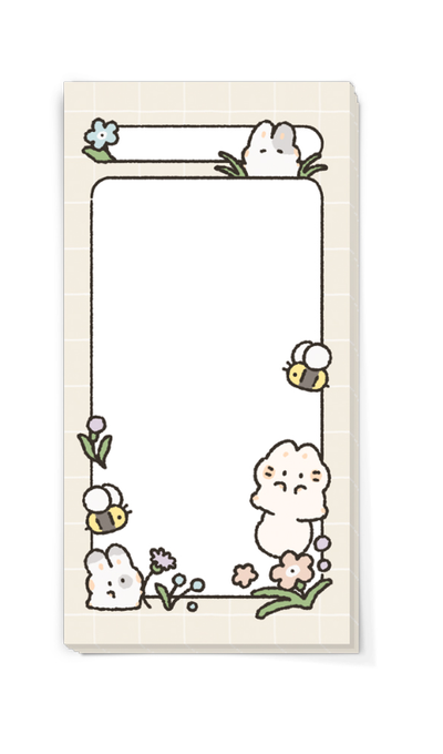 Studio Fondue Bunny Mayo Memo Pad