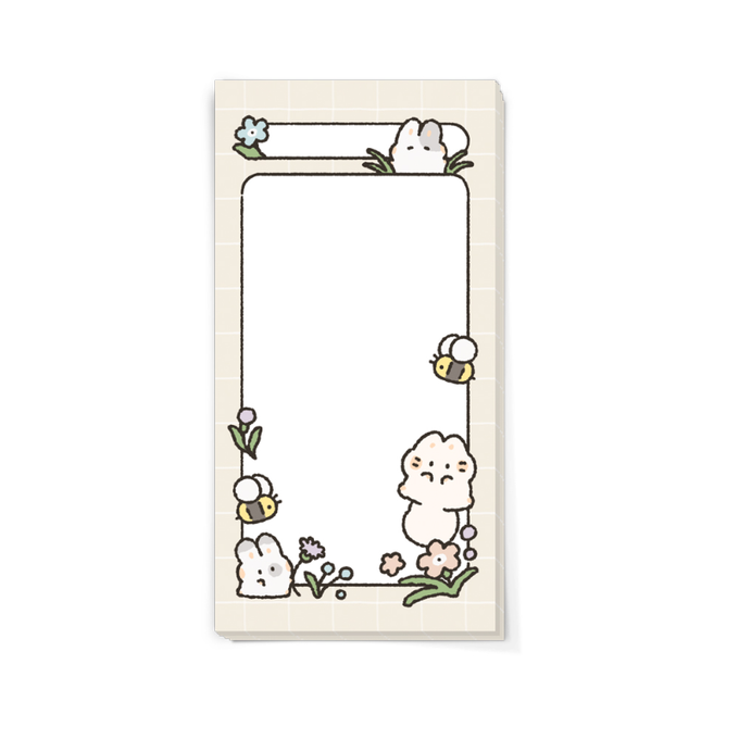 Studio Fondue Bunny Mayo Memo Pad