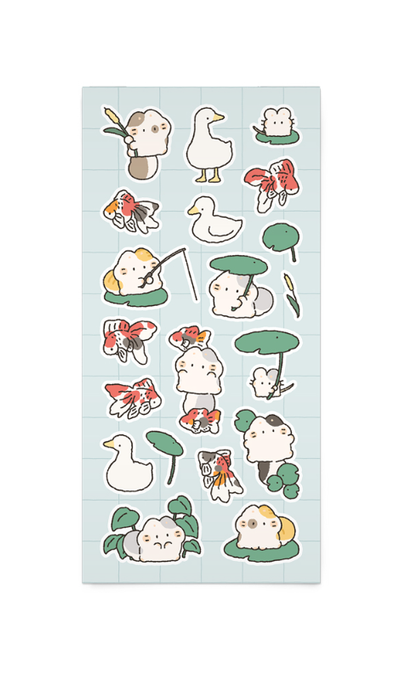 Studio Fondue Goldfish Mayo ver.2 Seal Sticker