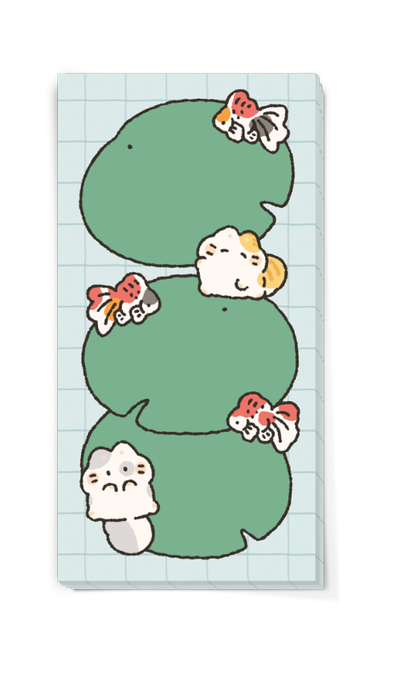 Studio Fondue Goldfish Mayo Ver.2 Memo Pad