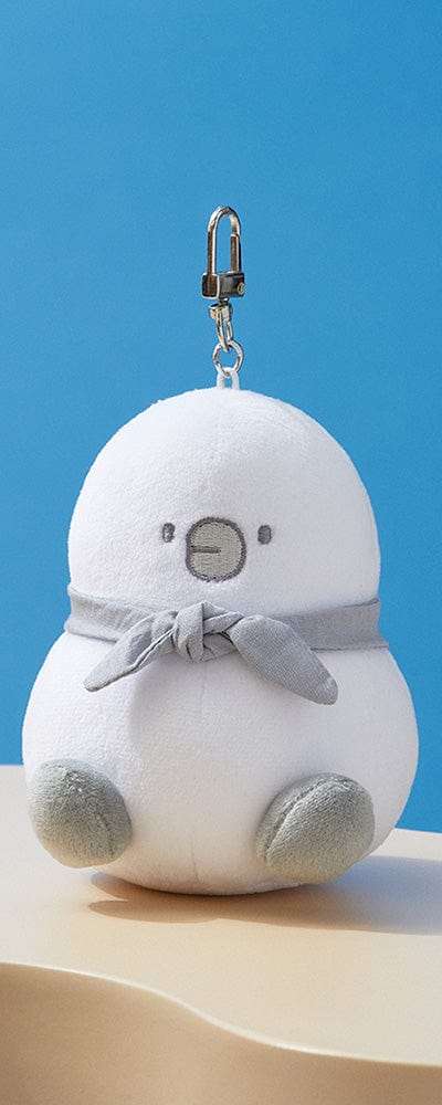 ベベザオリ ミニぬいぐるみキーリング (ホワイトベベ)