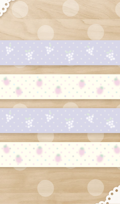Way to Fetch Soft Fruity Mix Masking Tape