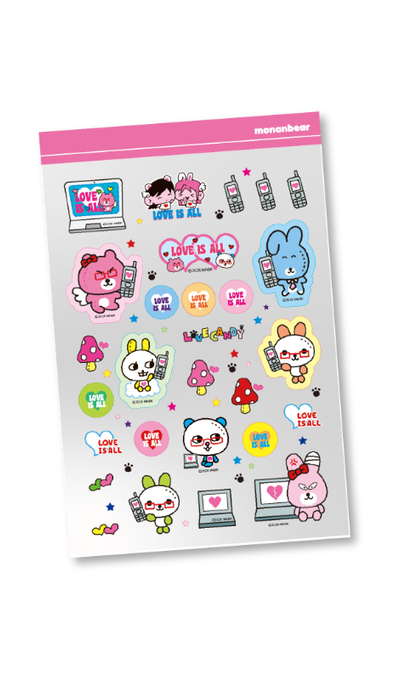Modeun Bear On the Phone Sticker
