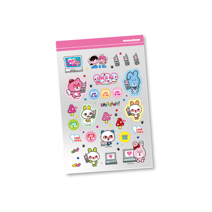 Modeun Bear On the Phone Sticker