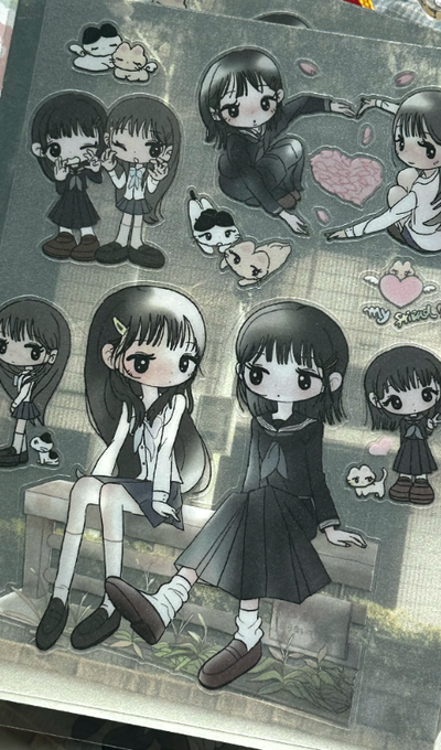 Nana's Mood Shh Secret Sticker
