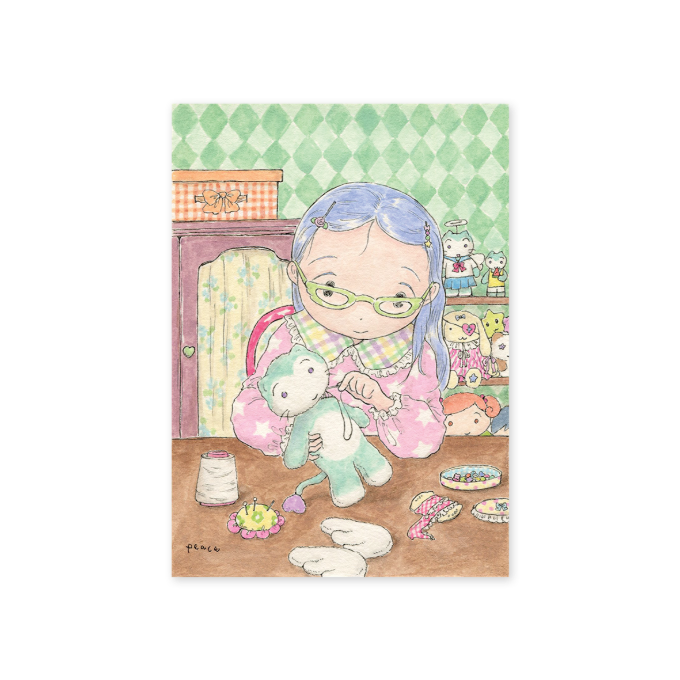 Baeknyeon Bookstore New Friend Postcard