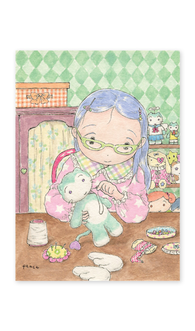 Baeknyeon Bookstore New Friend Postcard