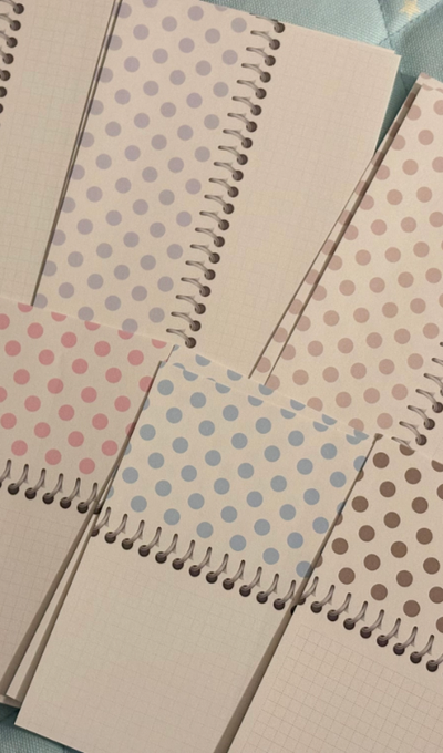 Happy Strappy Fluffy Shop Spring Dot Matte Paper Sticker Pack