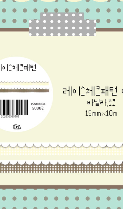 LRL Lace Check Masking Tape