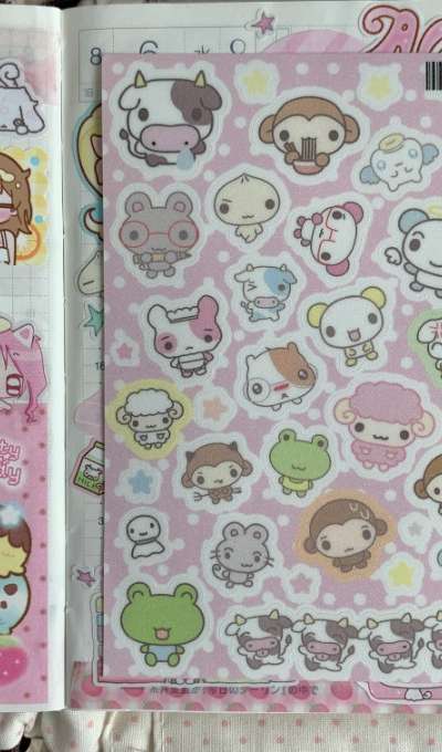Jjura Label Wiggly Wiggly Sticker Vol. 1