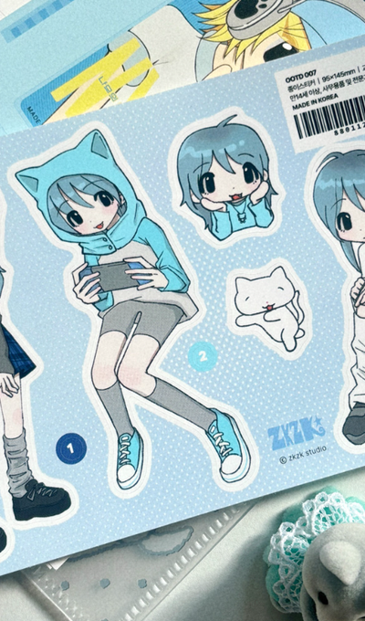 Jakkujjakku Studio OOTD 007 Sticker