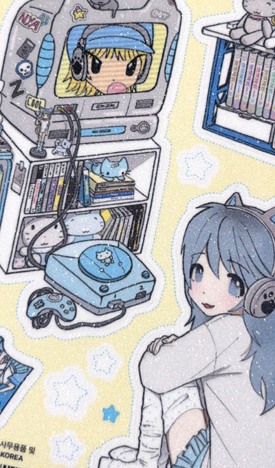 Jakku Jakku Studio Currently Gaming Sticker