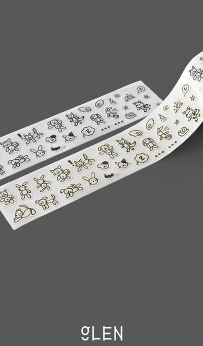 Glen Nonsense Kiss-Cut Masking Tape