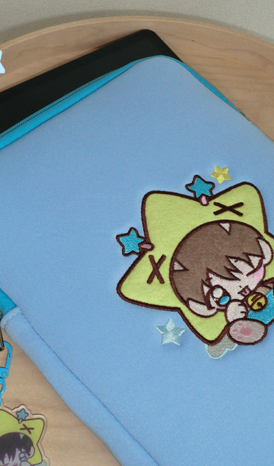 Maengsu Shop Angel Star iPad Pouch