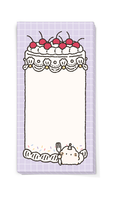 Studio Fondue Cake Mayo Memo Pad