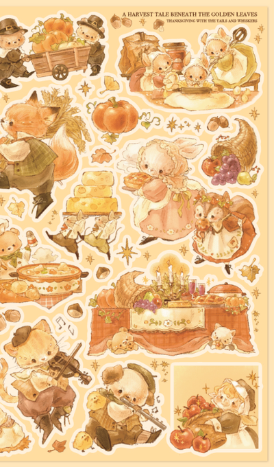 Dear Dolly Harvest Season Vintage Sticker