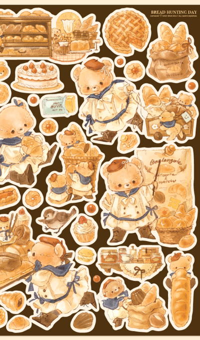 Dear Dolly Bread Full Vintage Sticker