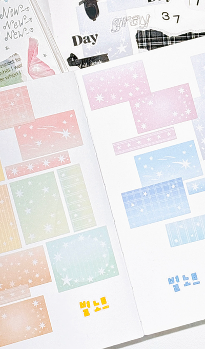 Jeje Universe B-Grade Star Notebook Mock Paper 2 Types