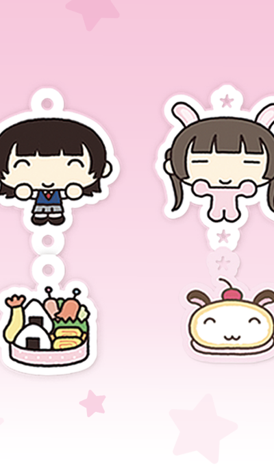 Loolool Mejirusshi Keyring 2 Types