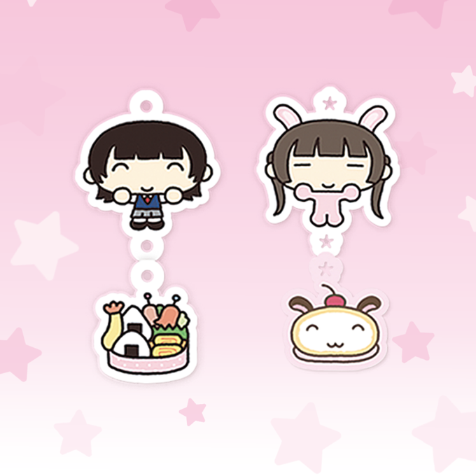 Loolool Mejirusshi Keyring 2 Types