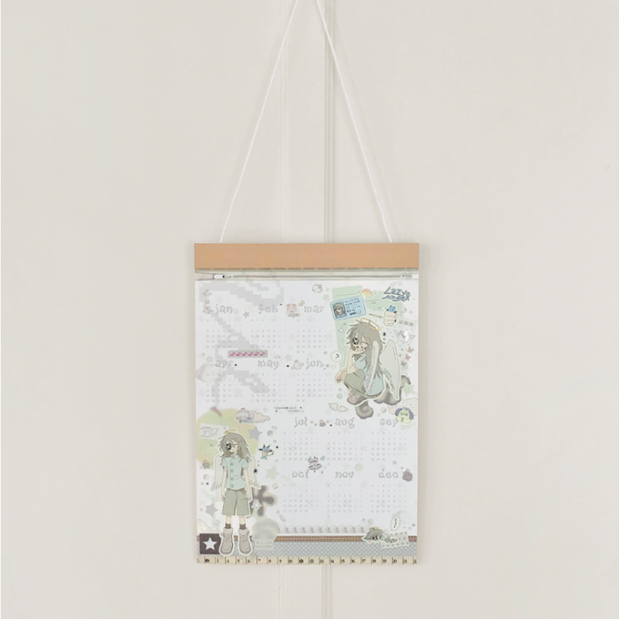 Love Your Flow Custom Double-Sided A4 Calendar