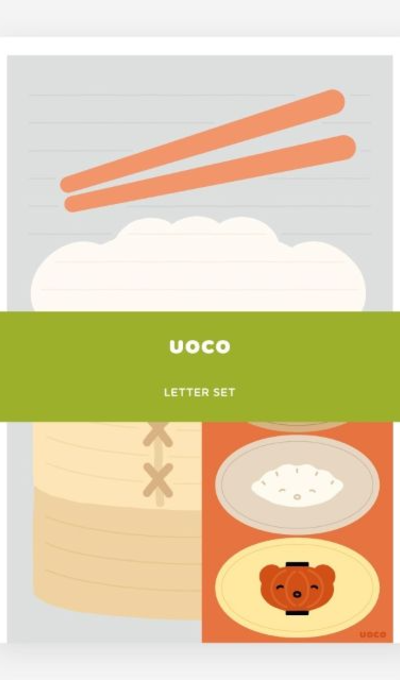 Uoko Letter Set - Muuuu Dumpling
