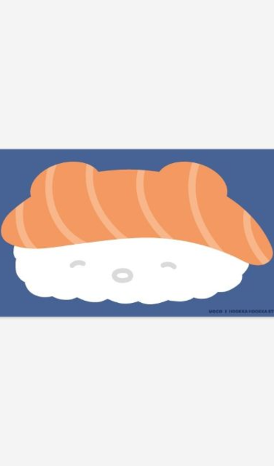 Uoco Mini Memo Pad - Muuuu Salmon Sushi