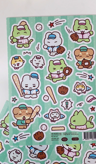 HihiClub Full Swing Baseball Sticker
