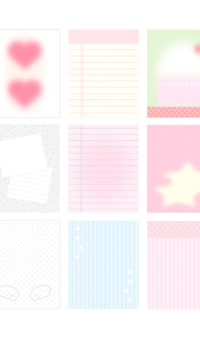 Roundwoof Background Paper Pad