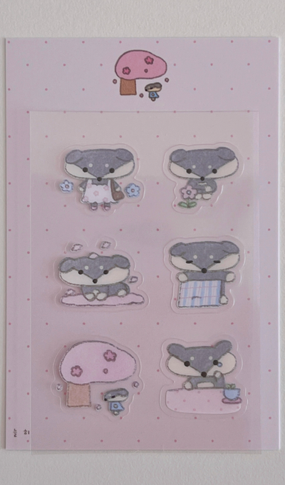 Neulhi Spring Fragments Sticker