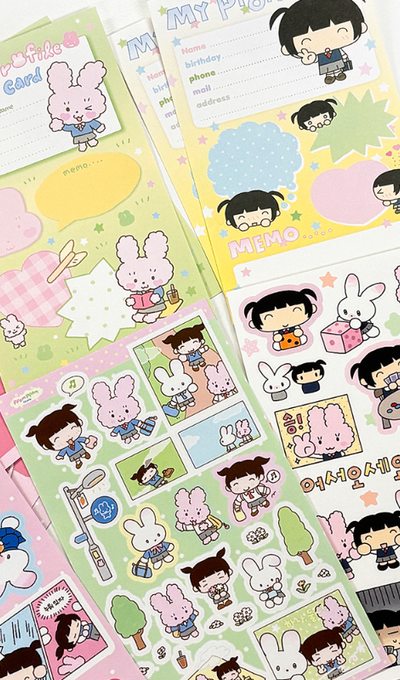 Ppomppomu Studio Kkang Funkel Sticker