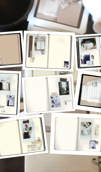 Sosohihi Diary Matte Paper Sticker Pack 2