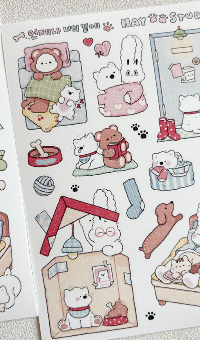 Hey Oh Oh Studio Always By Your Side Sticker