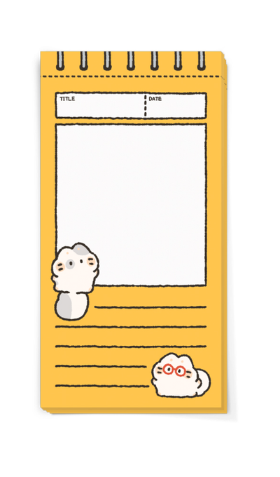 Studio Pondu Daily Mayo ver.2 Memo Pad