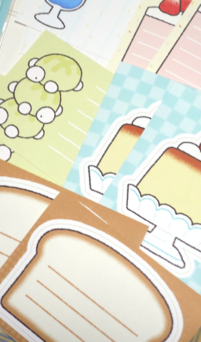 Studio Fondue Sweet Bakery Matte Paper Sticker Pack