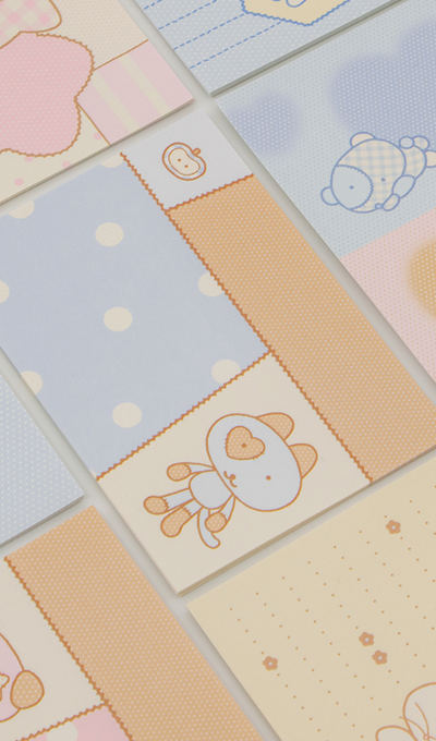 Keiki Matte Sticker Pack - Vol.07 Patchy Friends