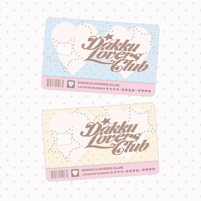 アチュココ ダクラバズクラブ カードステッカー - ドットver
