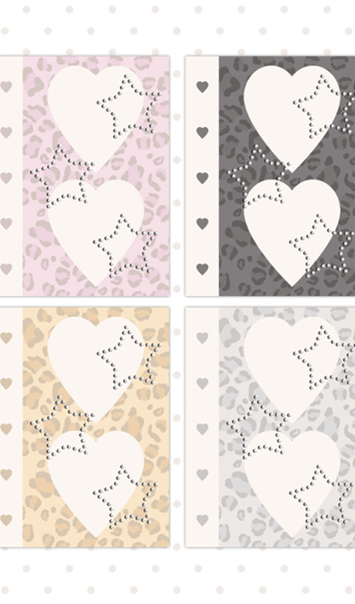 Achoo Coco Leopard Pattern Imitation Paper Sticker Pack