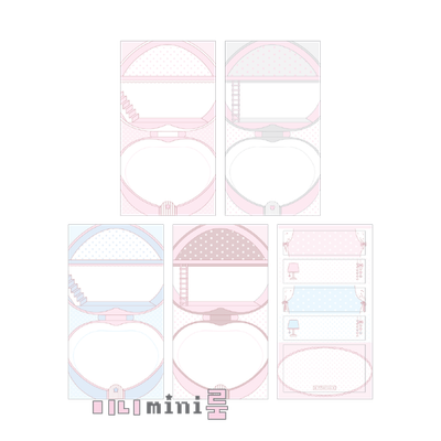 Frostflower Mini Room Matte Paper Sticker
