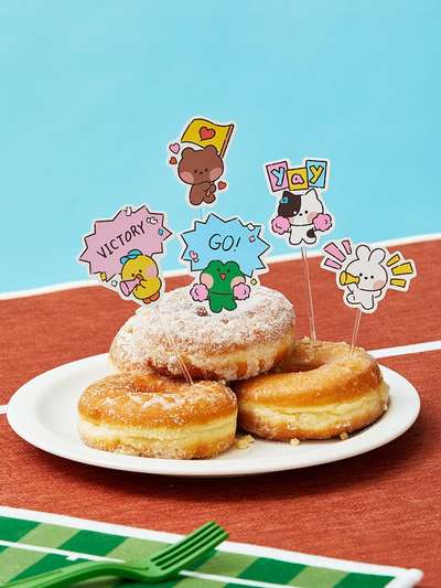 Line Friends Field Day Minini Message Pick