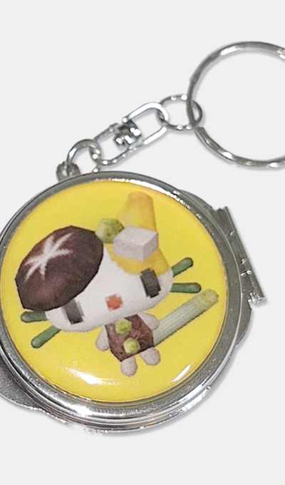 Hato Jeonggol Neko Mirror Keyring