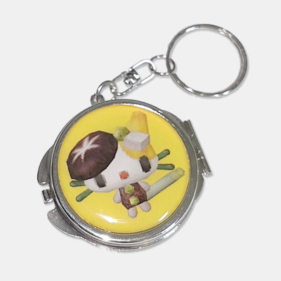 Hato Jeonggol Neko Mirror Keyring