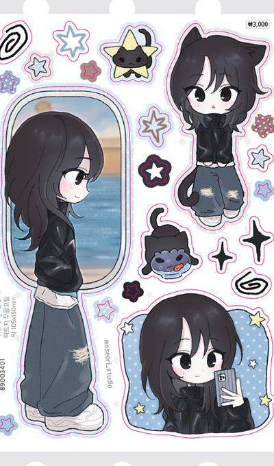 Moseori Studio Mood Change Sticker