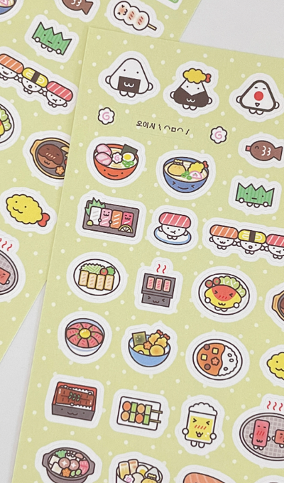Kiini Design Japanese Food Kiini Sticker