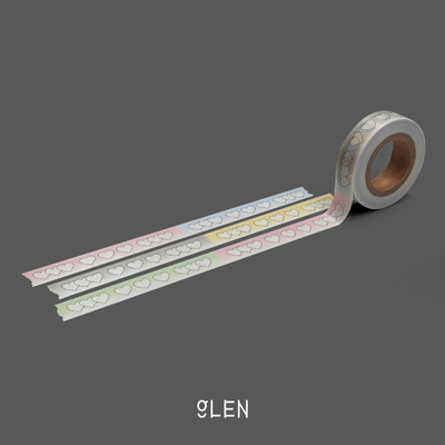Glen Heart Masking Tape